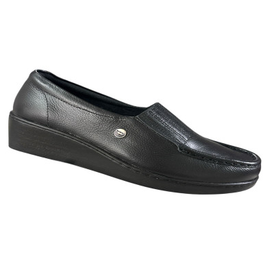 Romulo Casual Cuero Negro Mujer Ref 3228
